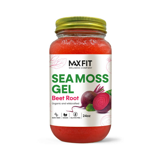 Beet Root Sea Moss Gel 24oz - Max Fit Wellness
