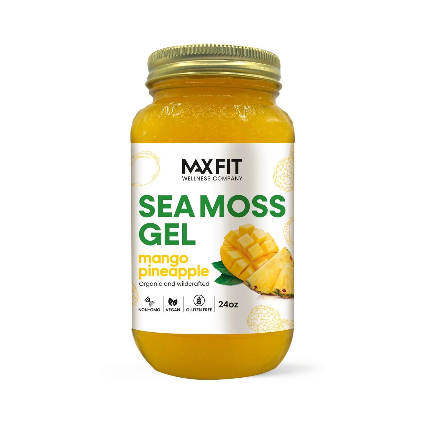 Best Sellers Bundle: 10 Bottles of 24 oz Sea Moss Gel - 1800SEAMOSS.com