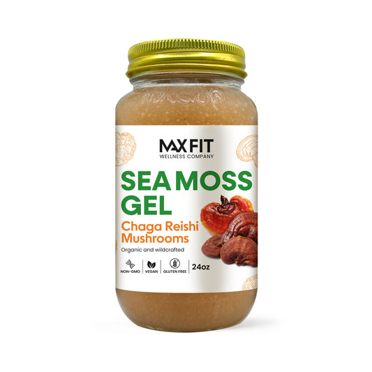 Chaga Reishi Sea Moss Gel 24oz - Max Fit Wellness