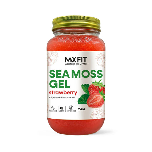 Strawberry Sea Moss Gel 24oz -