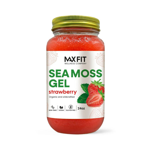 Strawberry Sea Moss Gel 24oz - 1800SEAMOSS.com