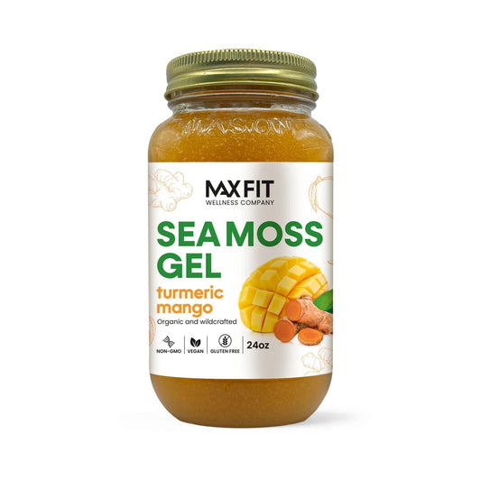 Turmeric Mango Sea Moss Gel 24oz - 