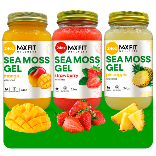 Tropical Bundle 3 jars of 24 oz(Strawberry, Pineapple, Mango)