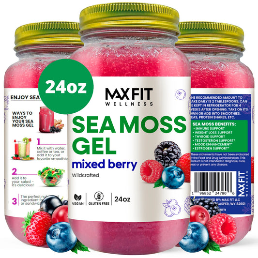 Mixed Berry Sea Moss Gel 24oz