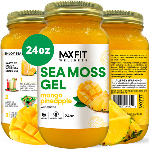 Mango Pineapple Sea Moss Gel 24oz