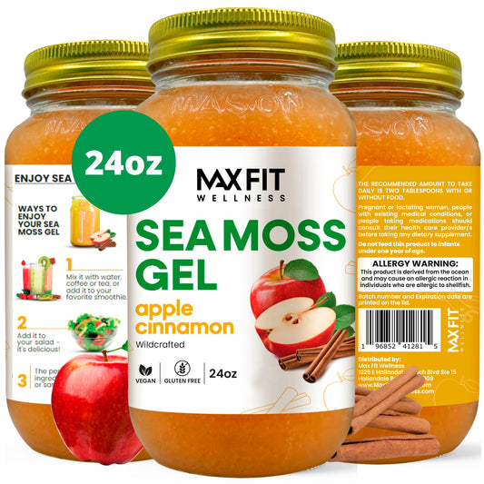 Apple Cinnamon Sea Moss Gel 24oz