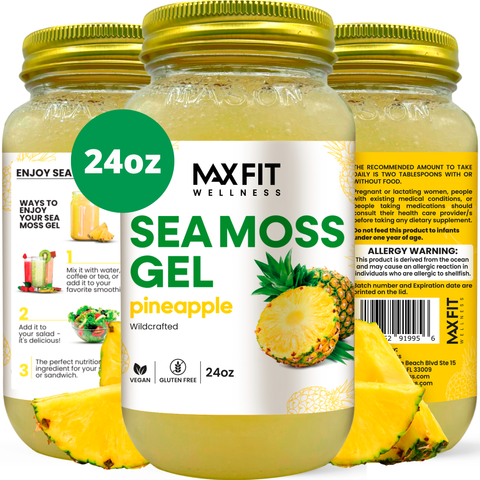 Pineapple Sea Moss Gel 24oz