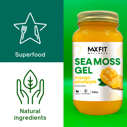 Mango Pineapple Sea Moss Gel 24oz