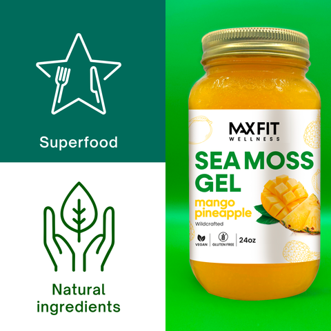Mango Pineapple Sea Moss Gel 24oz