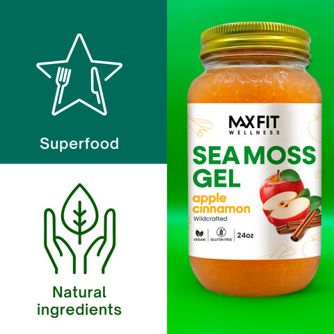 Apple Cinnamon Sea Moss Gel 24oz