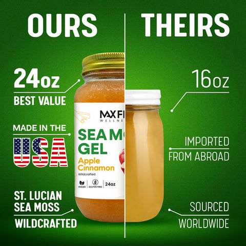 Apple Cinnamon Sea Moss Gel 24oz