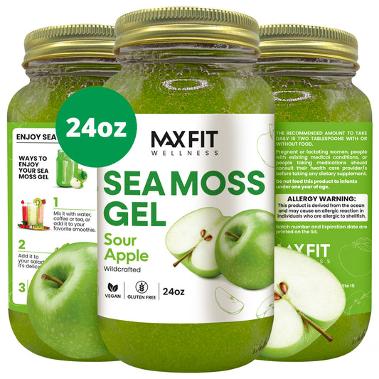 Sour Apple Sea Moss Gel 24oz