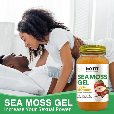 APPLE CINNAMON SEA MOSS 24oz - 1800SEAMOSS.com