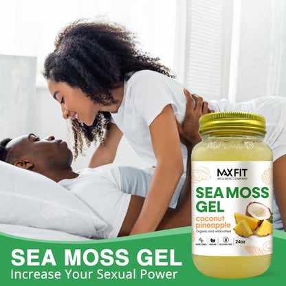 COCONUT PINEAPPLE SEA MOSS GEL 24oz - 1800SEAMOSS.com