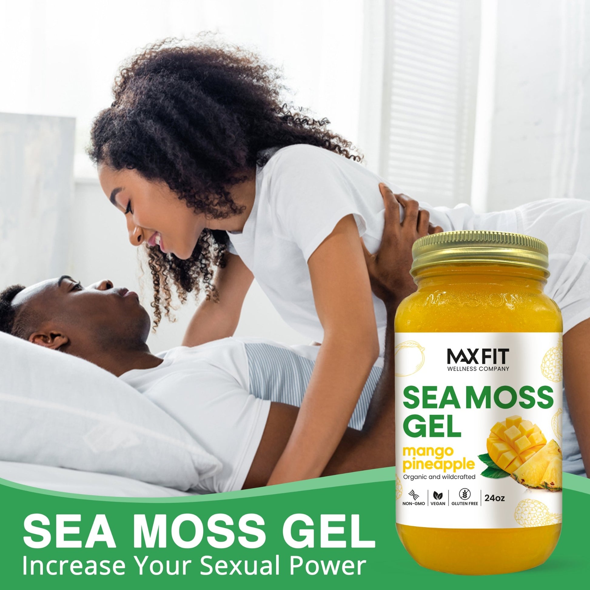 MANGO PINEAPPLE SEA MOSS 24oz - 1800SEAMOSS.com