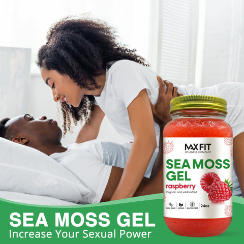 RASPBERRY SEA MOSS 24oz - 1800SEAMOSS.com